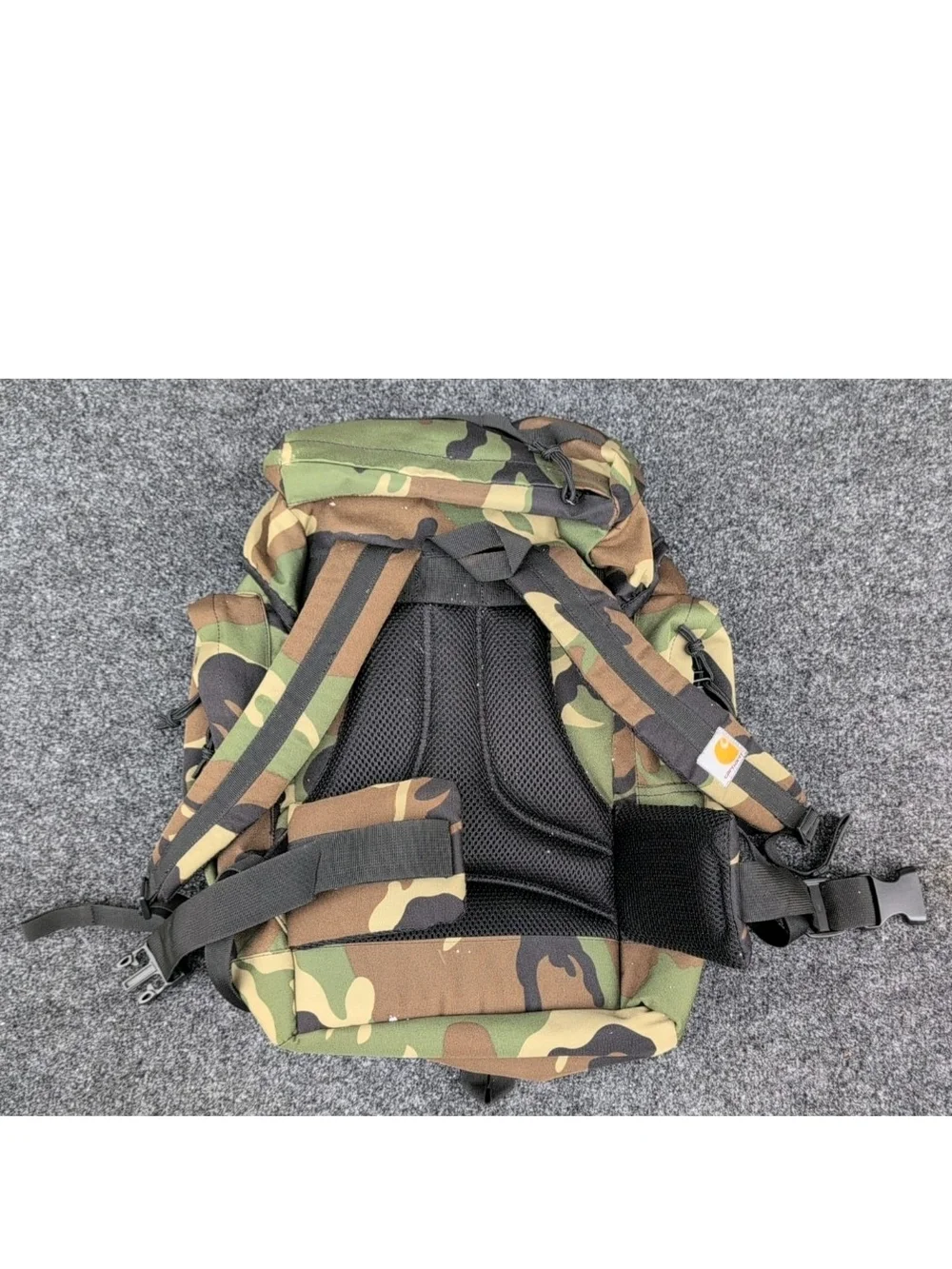 Carhartt Camouflage Guardian Backpack Hunting Hiking Outdoors Waist Strap RARE